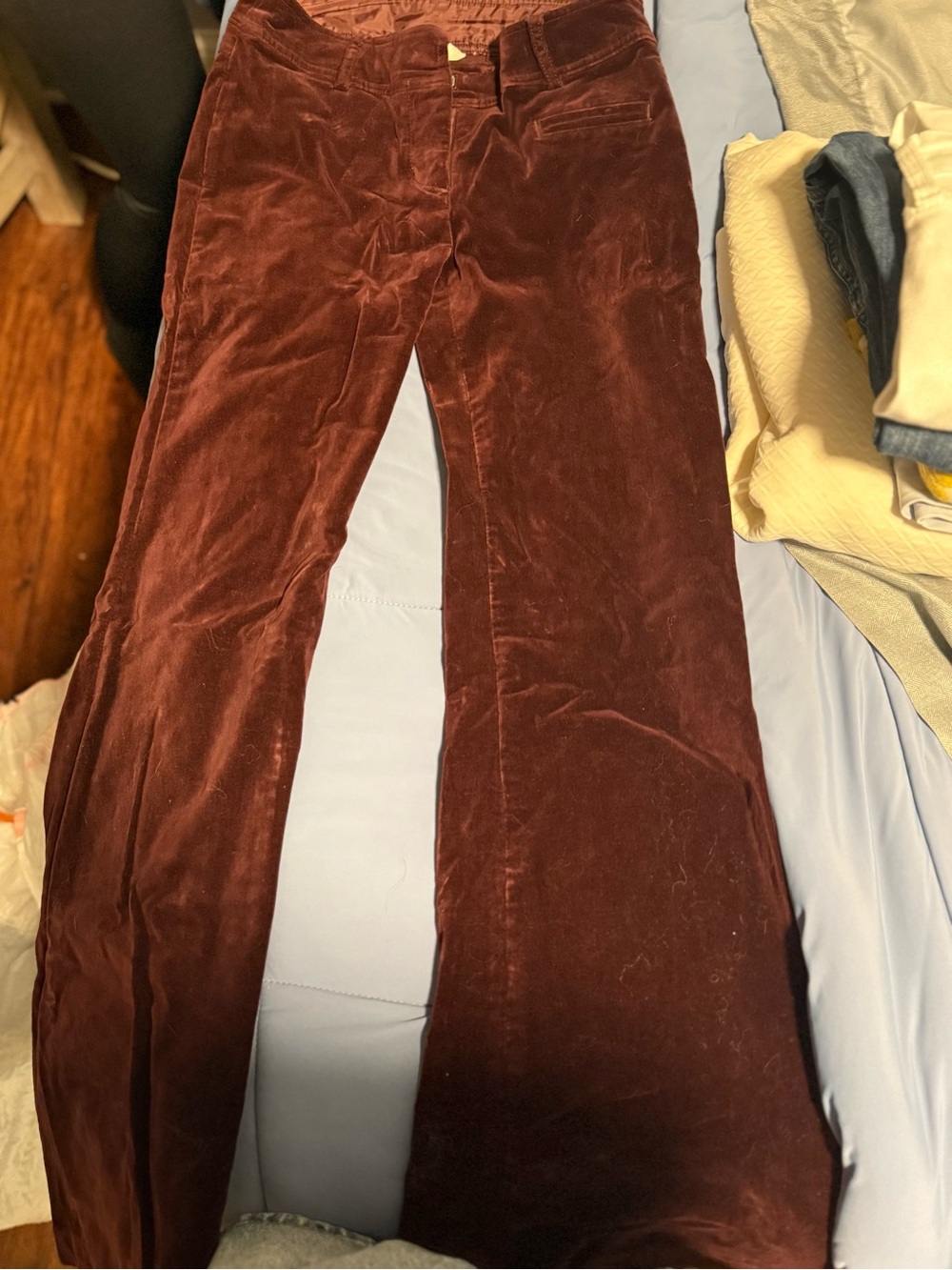 Women’s Corduroy Pants Flare Bottoms